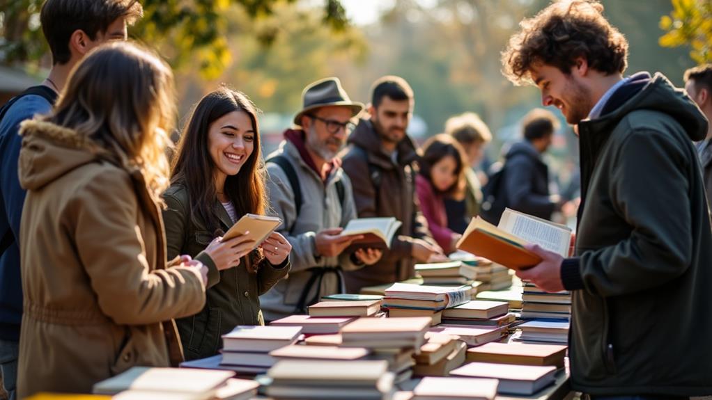 People buying used books